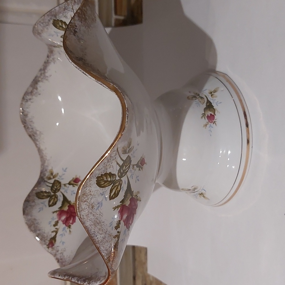 Vintage porcelain bowl, made in Poland